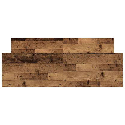 Bed Frame | Old wood | Engineered wood, solid pinewood | Double | Durable