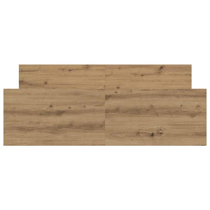 Bed Frame | Artisan Oak | Engineered wood, Solid Pinewood, Plywood Slats