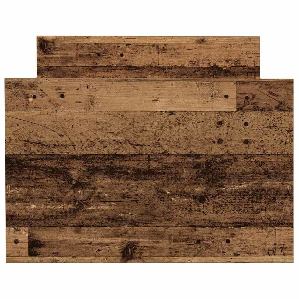 Bed Frame | Old Wood | Engineered Wood, Solid Pinewood | Single