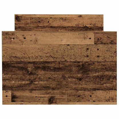 Bed Frame | Old Wood | Engineered Wood, Solid Pinewood | Single