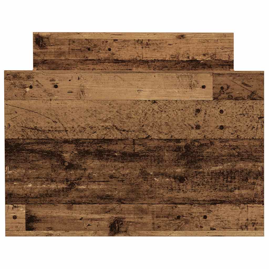 Bed Frame | Old wood | Engineered wood, solid pinewood, plywood | Single
