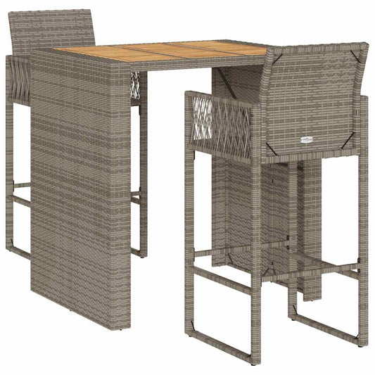 Garden Bar Set | Grey