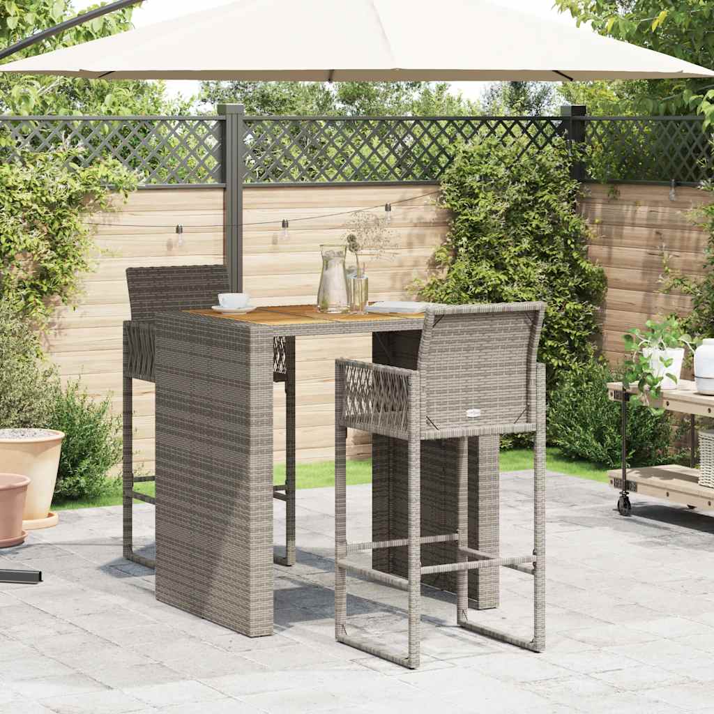 Garden Bar Set | Grey