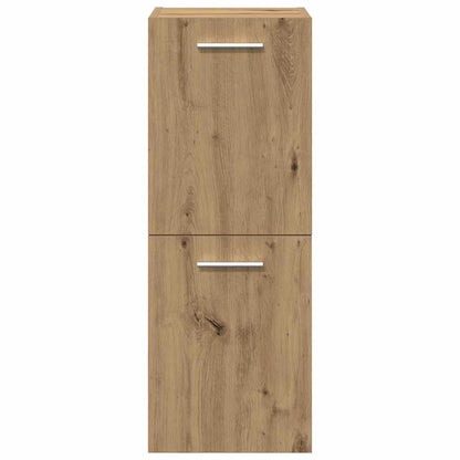 5 Piece Bathroom Furniture Set Artisan Oak Engineered Wood