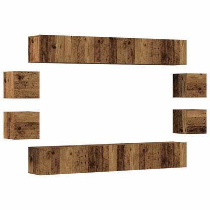 Tv Cabinet | Old wood | Engineered wood | Medium
