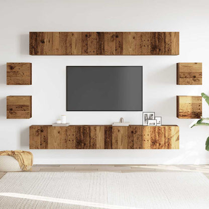 Tv Cabinet | Old wood | Engineered wood | Medium