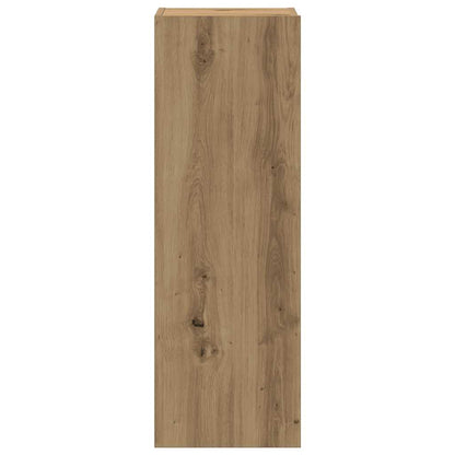 8 Piece Wall-mounted TV Cabinet Set Artisan Oak Engineered Wood