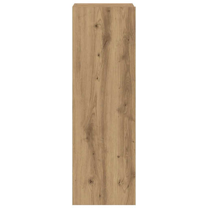3 Piece Wall-mounted TV Cabinet Set Artisan Oak Engineered Wood