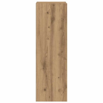 5 Piece Wall-mounted TV Cabinet Set Artisan Oak Engineered Wood