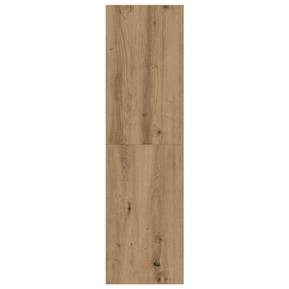 Wall Mounted TV cabinets 3 pcs Artisan Oak Engineered Wood