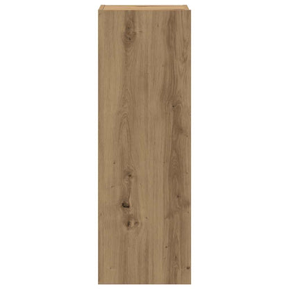 4 Piece Wall-mounted TV Cabinet Set Artisan Oak Engineered Wood