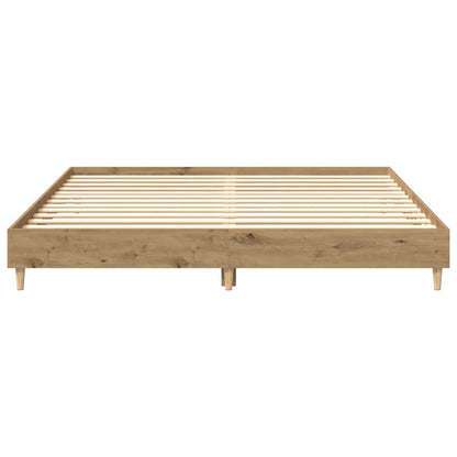 Bed Frame without Mattress Artisan Oak 180x200 cm