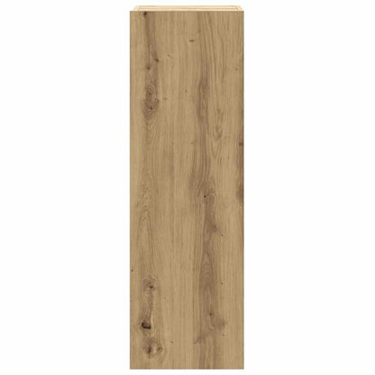 5 Piece TV Cabinet Set Wall-mounted Artisan Oak Engineered Wood