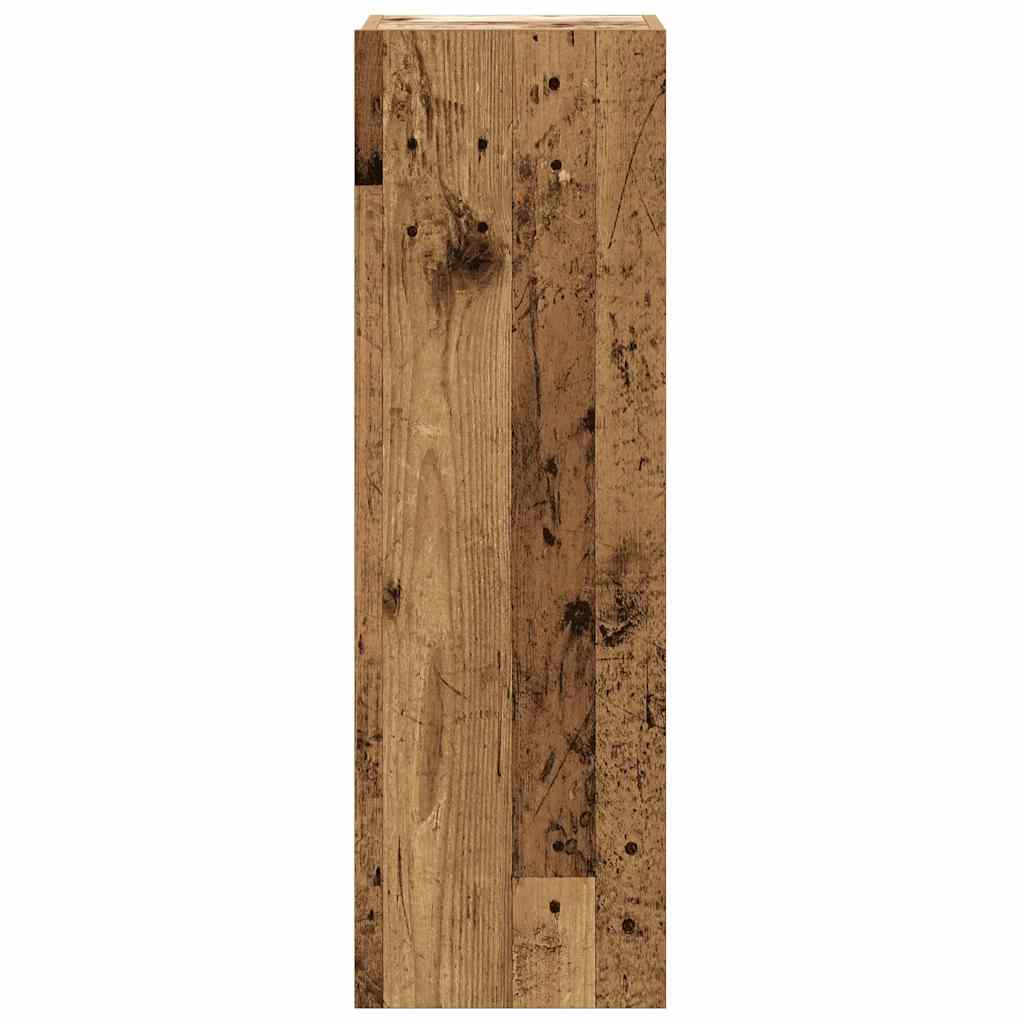 8 Piece TV Cabinet Set Wall-mounted Old Wood Engineered Wood