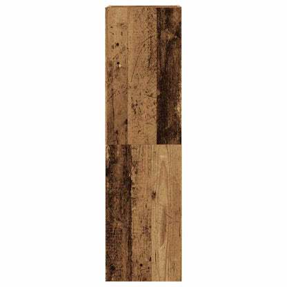 8 Piece TV Cabinet Set Wall-mounted Old Wood Engineered Wood