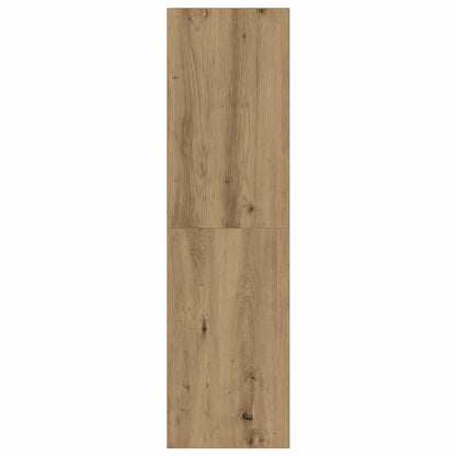 4 Piece TV Cabinet Set Wall-mounted Artisan Oak Engineered Wood