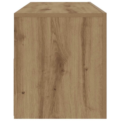 Bedside Cabinets 2 pcs with LEDs Artisan Oak 60x35x40 cm