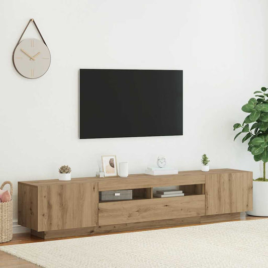 TV Cabinet | Artisan Oak | Engineered Wood | Standard | TV Cabinet