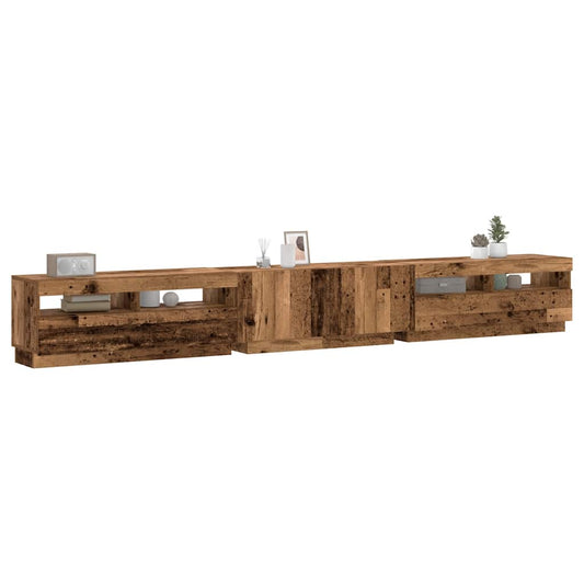 Tv Cabinet | Old wood | Engineered wood | Large | Tv Cabinet