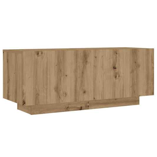 Bedside Cabinet Artisan Oak 100x35x40 cm Engineered Wood