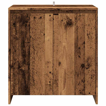 3 Piece Sideboard Old Wood Engineered Wood
