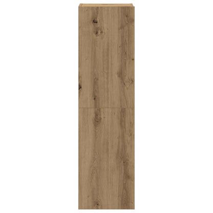 3 Piece TV Cabinet Set Wall-mounted Artisan Oak Engineered Wood