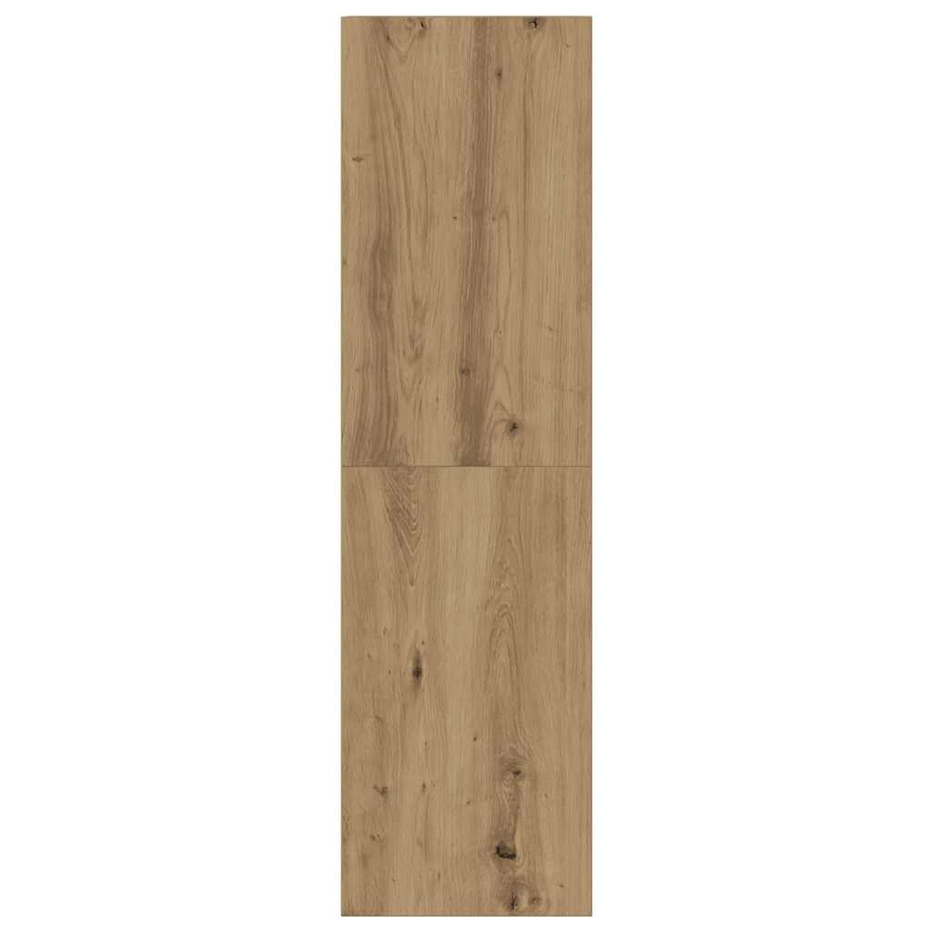 5 Piece TV Cabinet Set Wall-mounted Artisan Oak Engineered Wood
