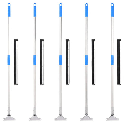 Floor Squeegees 5 pcs 45x122.5 cm Steel and Rubber