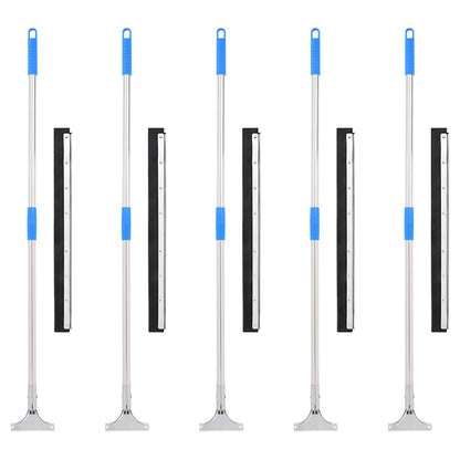Floor Squeegees 5 pcs 60x122.5 cm Steel and Rubber