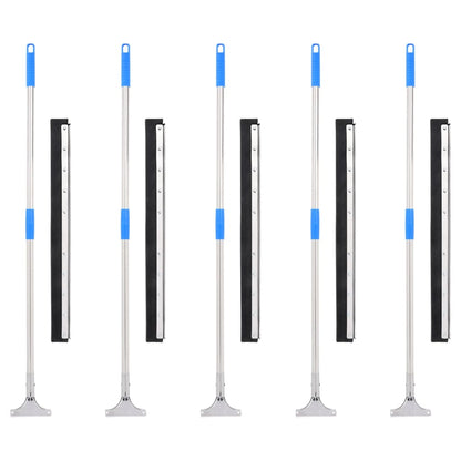 Floor Squeegees 5 pcs 75x122.5 cm Steel and Rubber
