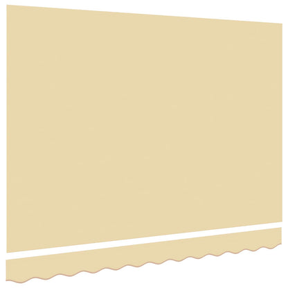 Awning Canopy Replacement for 2.5x2 m Cream Polyester