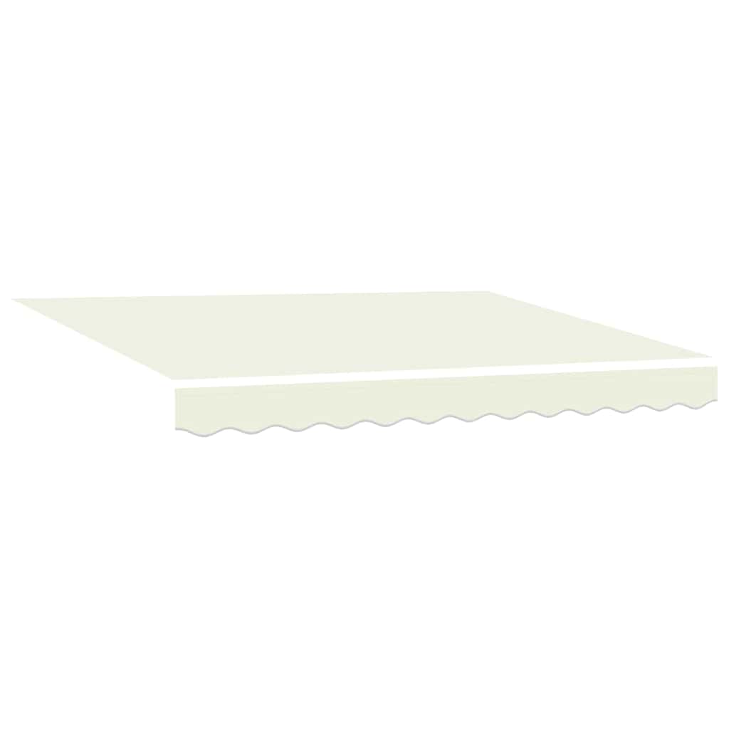 Awning Replacement Fabric Cream 3.5 x 2 m Polyester