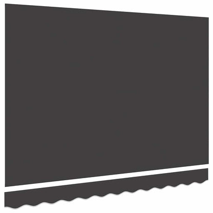 Awning Replacement Fabric Anthracite 2.5 x 2 m Polyester