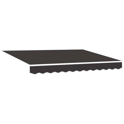 Awning Canopy Replacement for 3.5x2 m Anthracite Polyester