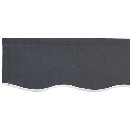 Awning Replacement Fabric Anthracite 380 x 195 cm Polyester