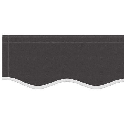 Awning Canopy Replacement for 4x2 m Anthracite Polyester