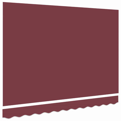 Awning Replacement Fabric Burgundy Red 3 x 2 m Polyester