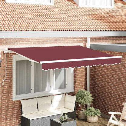 Awning Replacement Fabric Burgundy Red 3.5 x 2 m Polyester