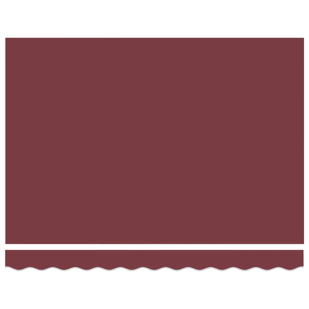 Awning Replacement Fabric Burgundy Red 3.5 x 2 m Polyester