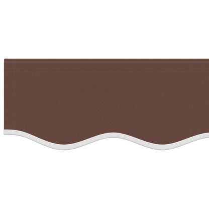 Awning Canopy Replacement for 3.5x2 m Brown Polyester