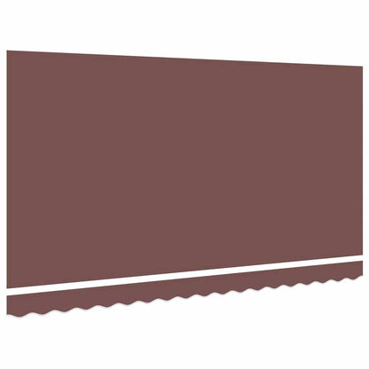 Awning Replacement Fabric Brown 4 x 2 m Polyester