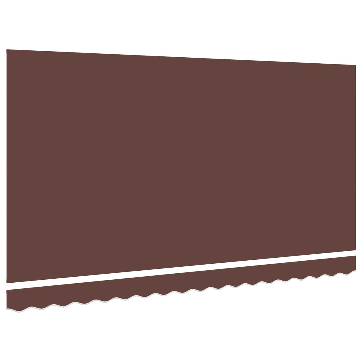 Awning Canopy Replacement for 4x2 m Brown Polyester