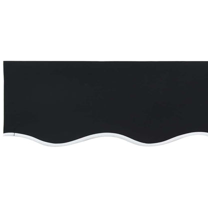 Awning Replacement Fabric Black 4 x 3 m Polyester