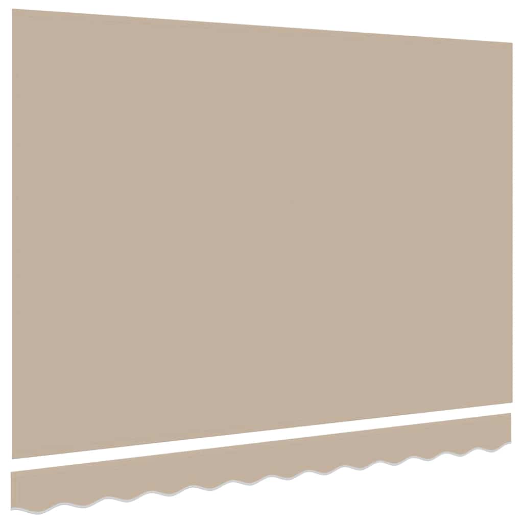 Awning Replacement Fabric Beige 2.5 x 2 m Polyester