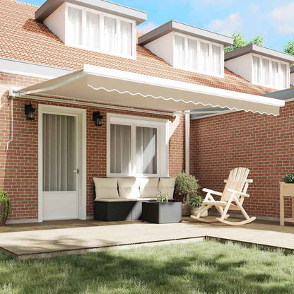 Awning Replacement Fabric Beige 4 x 3 m Polyester