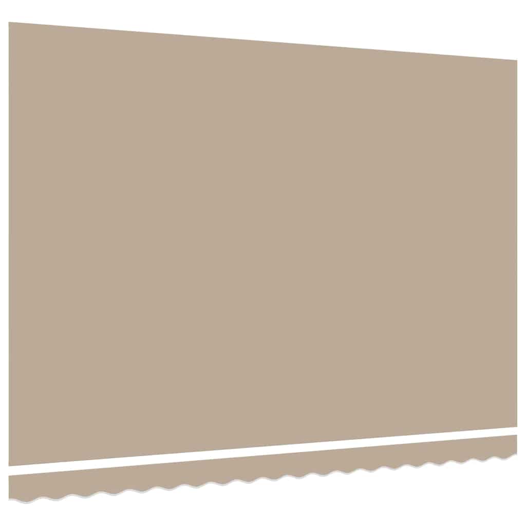 Awning Replacement Fabric Beige 4.5 x 3 m Polyester