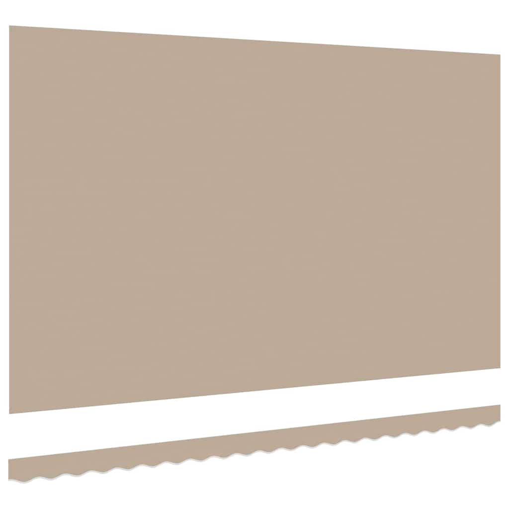 Awning Replacement Fabric Beige 5 x 3 m Polyester