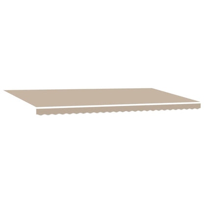 Awning Replacement Fabric Beige 6 x 3 m Polyester