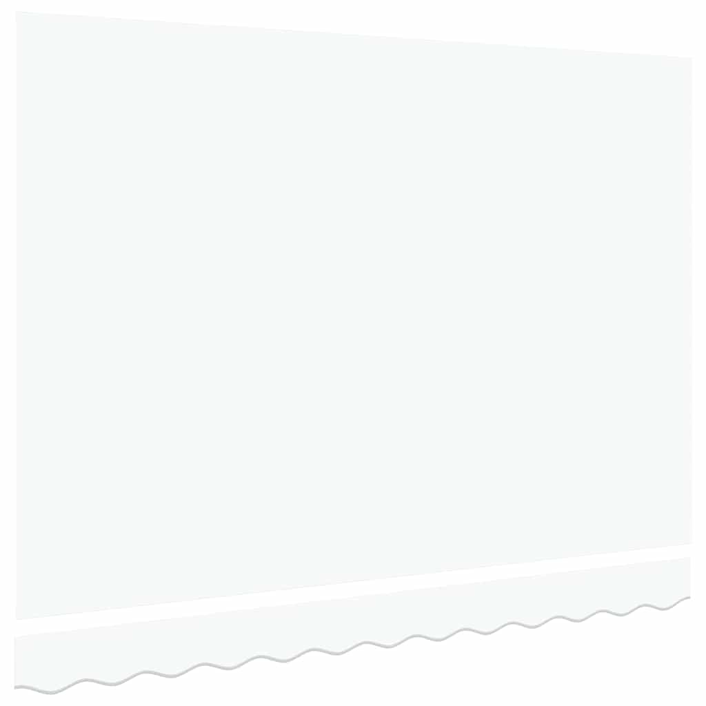 Awning Replacement Fabric White 3.5 x 2.5 m Polyester