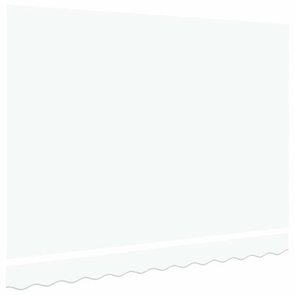 Awning Replacement Fabric White 3.5 x 2.5 m Polyester